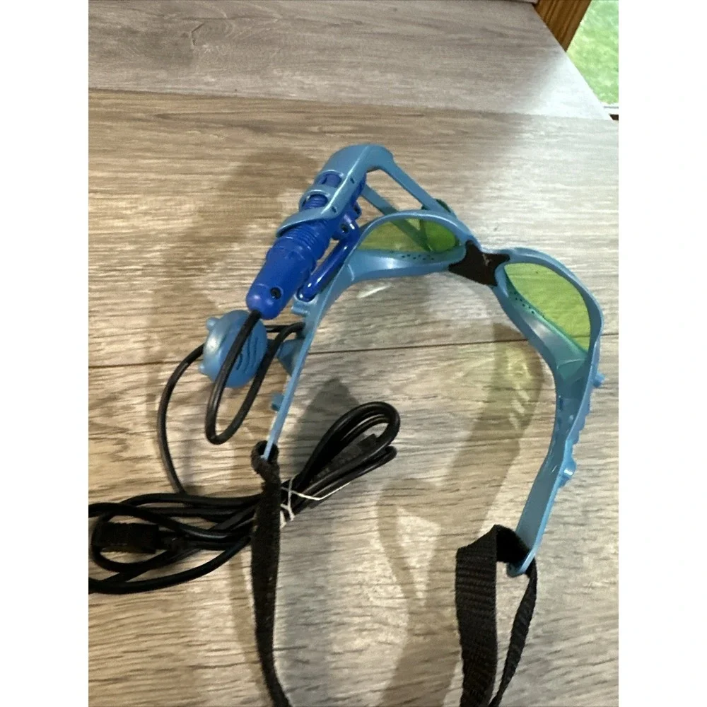 Spy Gear Night Vision Goggles Kids OS Blue Excellent Green Lens Stealth Toy‎
